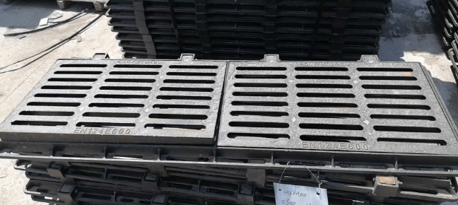 平塘球墨铸铁连体双篦展示